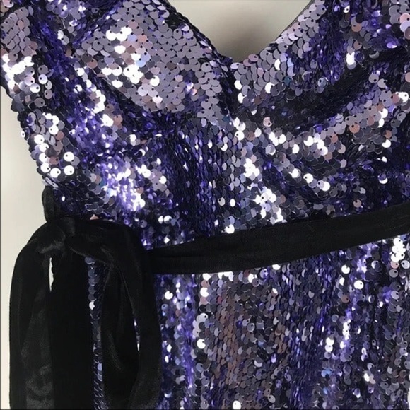 NWT Free People Sequin Siren Mini Dress in Black Size 0 - Picture 6 of 10